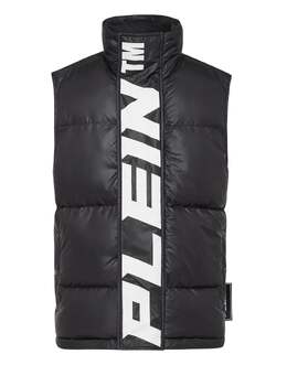 Philipp Plein: Чёрный пуховик 