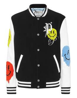 Philipp Plein: Куртка  Smile из шерсти