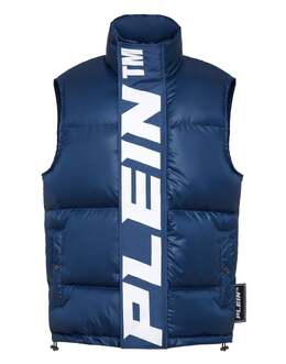 Philipp Plein: Тёмный пуховик 