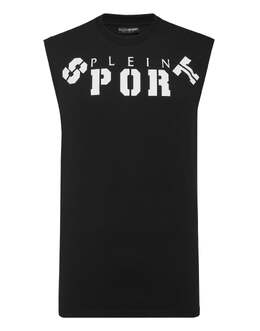 Plein Sport: Чёрная майка 