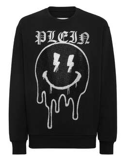 Philipp Plein: Чёрная толстовка  Smile