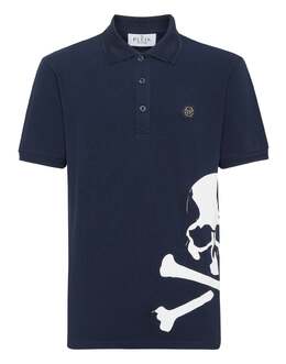 Philipp Plein: Тёмная рубашка  Skull