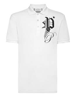 Philipp Plein: Белая рубашка  Gothic Plein