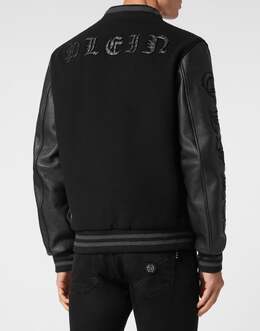 Philipp Plein: Куртка  Gothic Plein из шерсти