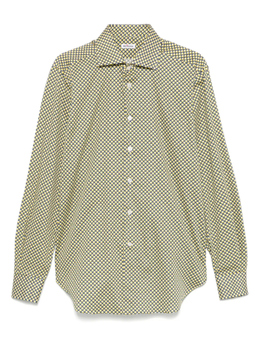 Kiton: Синяя рубашка 