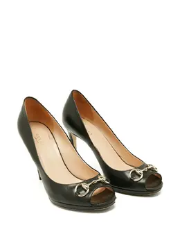 Gucci Pre-Owned: Чёрные босоножки 