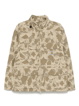 Carhartt WIP: Зелёная куртка 