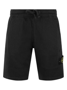 Stone Island: Чёрные шорты 