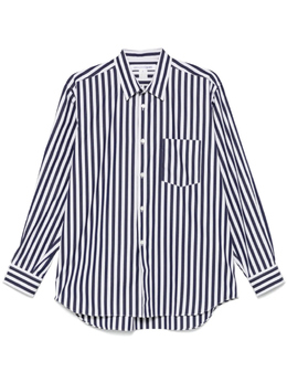 Comme Des Garcons Shirt: Рубашка в полоску 