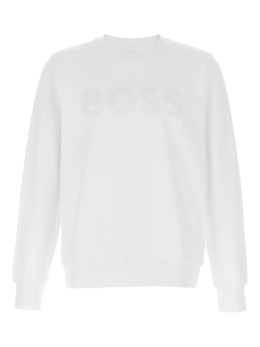 BOSS: Белая толстовка 