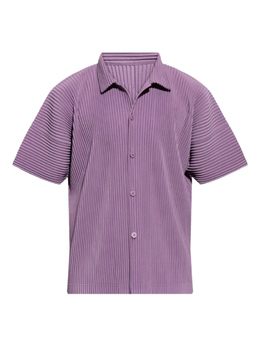 Homme Plissé Issey Miyake: Фиолетовая рубашка 