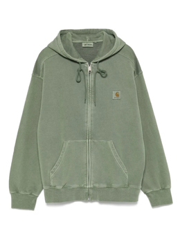 Carhartt WIP: Зелёная толстовка  Nelson