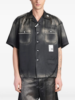 Maison Mihara Yasuhiro: Чёрная рубашка 
