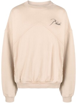 Rhude: Коричневая толстовка 
