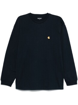 Carhartt WIP: Синяя футболка  Chase