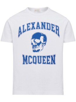 Alexander McQueen: Белая футболка 