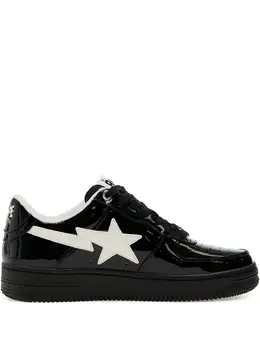A BATHING APE®: Чёрные кроссовки 