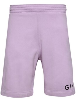 Givenchy: Фиолетовые шорты 