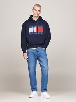 Tommy Jeans: Тёмная толстовка 