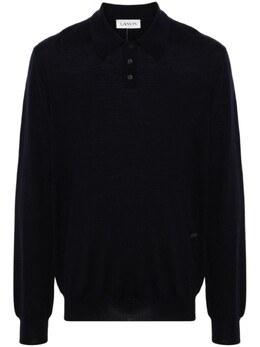 Lanvin: Синяя рубашка 