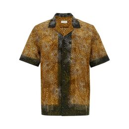 Dries Van Noten: Коричневая рубашка 