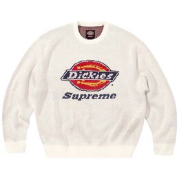 Supreme: Белый свитер 