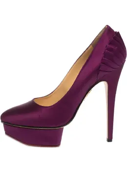 Charlotte Olympia: Фиолетовые туфли 