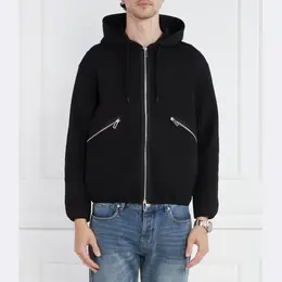Emporio Armani: Чёрная толстовка 
