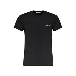 Trussardi: Чёрная футболка 