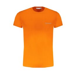 Trussardi: Оранжевая футболка 