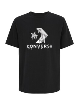Converse: Чёрная футболка 