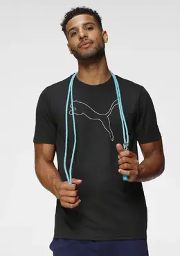 PUMA: Чёрная футболка 