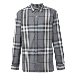 Burberry: Рубашка с длинным рукавом 