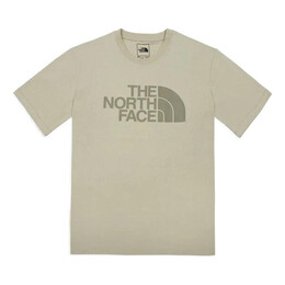 The North Face: Зелёная футболка  Logo