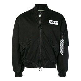 Off-White: Чёрная куртка 