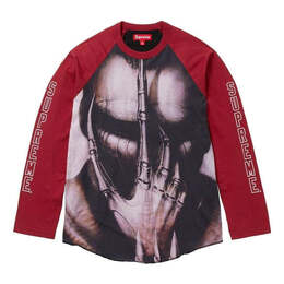 Supreme: Футболка с рукавом реглан 
