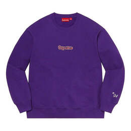 Supreme: Фиолетовый свитер  Gonz