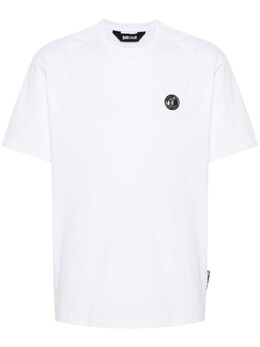 Just Cavalli: Белая футболка 