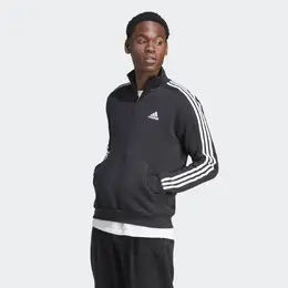 Adidas: Чёрная толстовка 