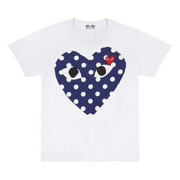 Comme Des Garçons Play: Футболка  Heart с коротким рукавом