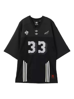 Adidas: Чёрная футболка  X