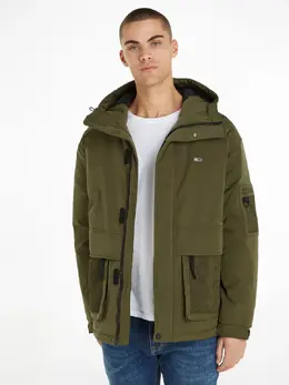 Tommy Hilfiger: Зелёные джинсы  Tommy Jeans