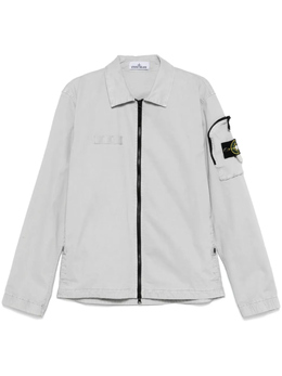 Stone Island: Серая куртка 