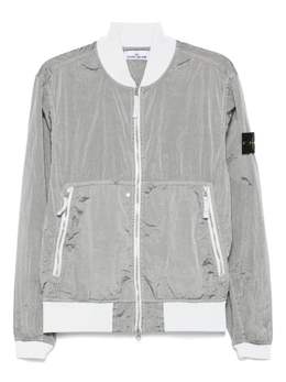 Stone Island: Серая куртка 