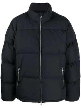 Stussy: Чёрный пуховик 