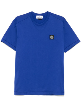 Stone Island: Синяя футболка 