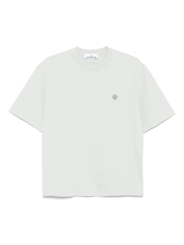 Stone Island: Серая футболка 