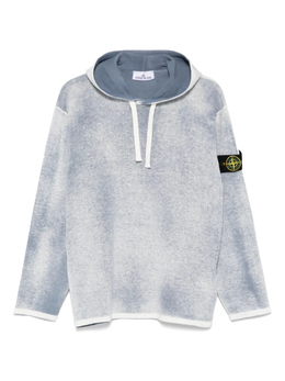 Stone Island: Синяя толстовка 