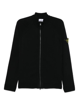 Stone Island: Синий кардиган 