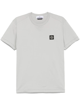 Stone Island: Серая футболка 